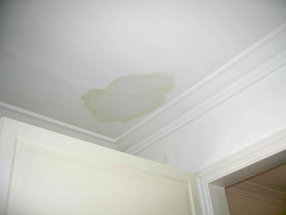 leak in ceiling