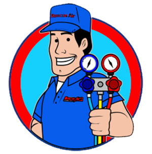 Rescue Air Heating and Cooling cartoon character