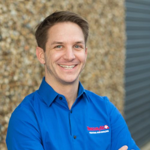 Josh Campbell, owner of Rescue Air Heating and Cooling